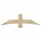 Ekena Millwork Bellingham Rough Sawn Timber Gable Bracket, Douglas Fir, 60"W x 17"H x 6"D x 6"F, 7/12 Pitch GBW060X17X0606BEL00RDF - alternate 1